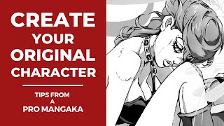 How to CREATE your Original Manga Characters (OCs) | PRO Manga Artist Interview