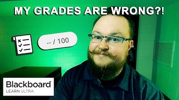 Are Your Grades Accurate? | Gradebook in Blackboard Ultra