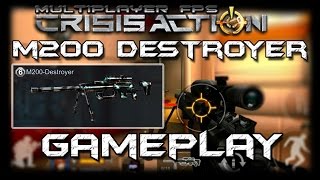 Crisis Action Gameplay || Sniper M200 Destroyer Funny Moment/ Yusimitsu