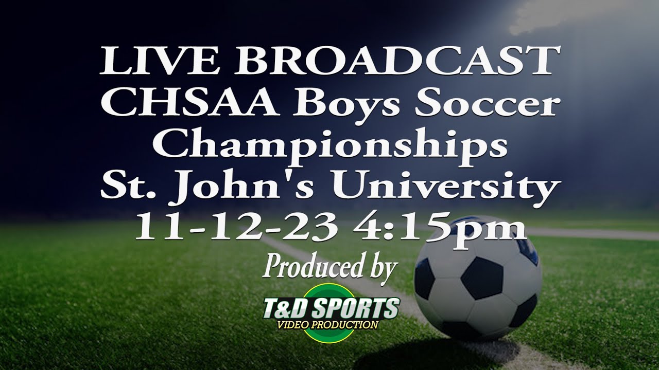 111223 Boys Soccer CHSAA State Championships St. John's University