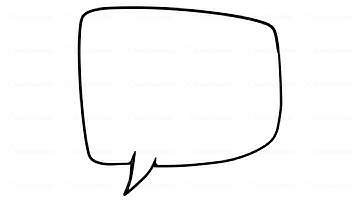 Icon Callout Rounded Rectangle whiteboard animation 4K footage