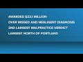 Jury awards man from Madawaska $23.1 million in a medical malpractice complaint