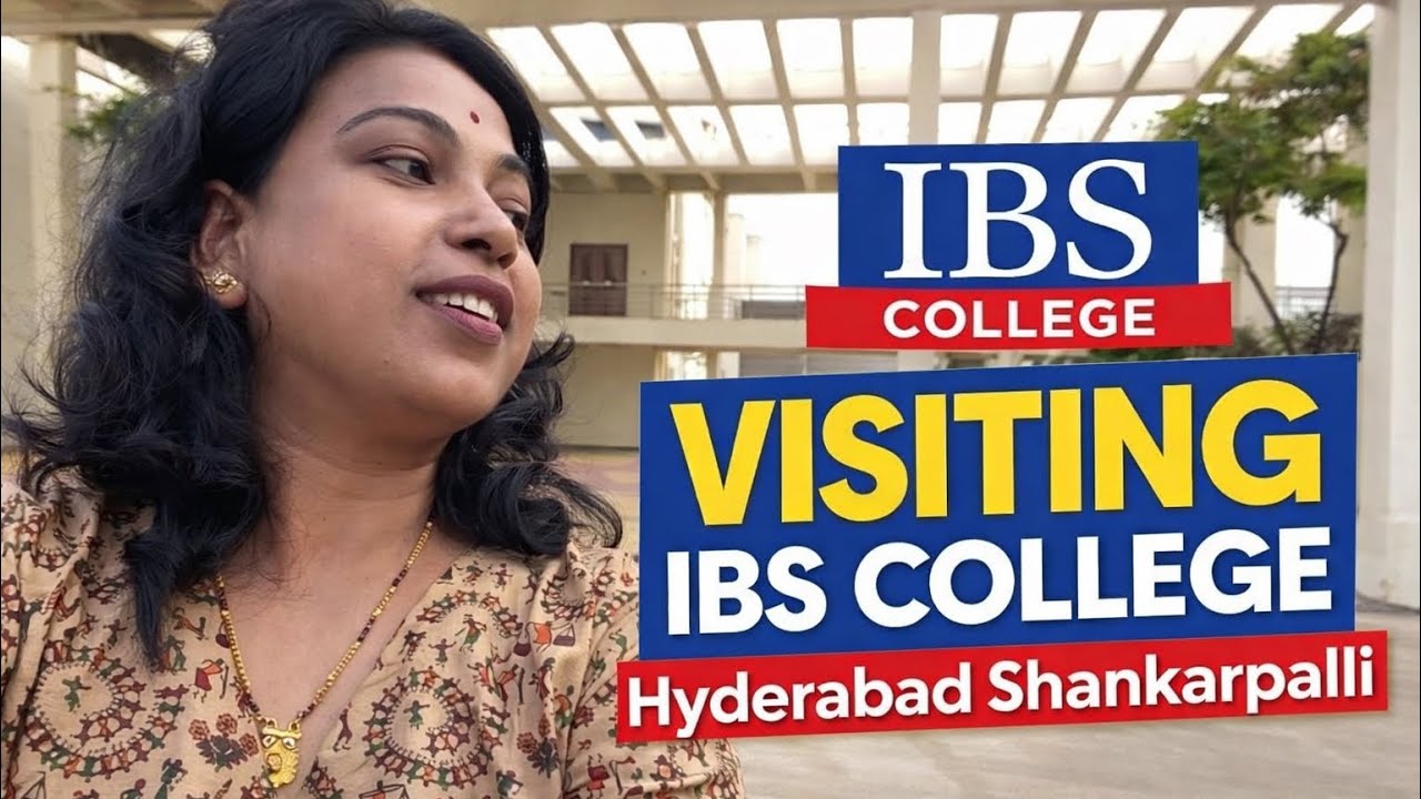Exploring IBS College Shankarpalli Hyderabad | Full Campus Tour | Honest First Impressions