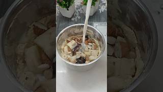 🥤 Desi Healthy Protein Mix Dry Fruits Milkshake🥛 | Instant Energy Drink #Protein #Milkshakes #shorts