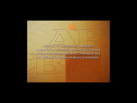 ABS CBN Channel 2 Sign On 2005