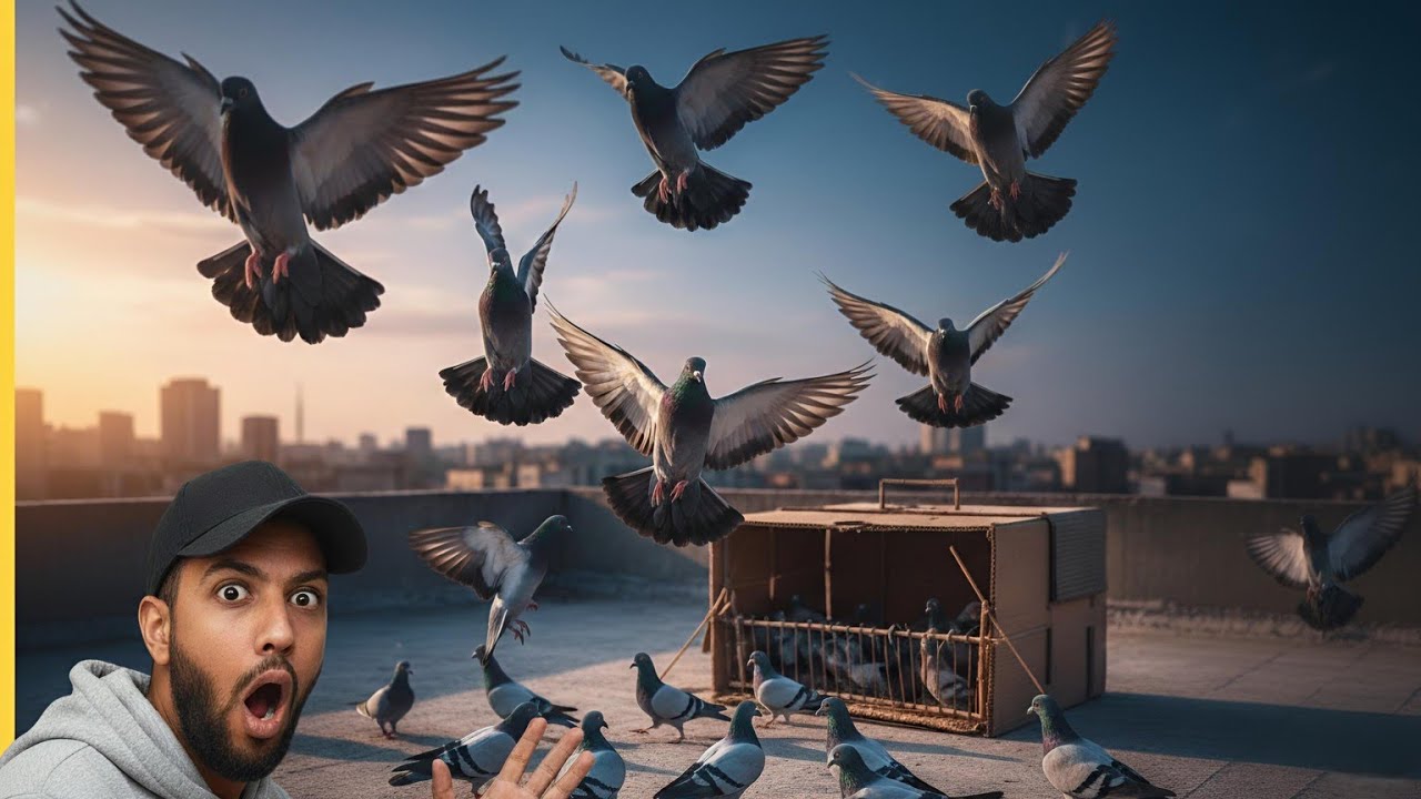 رحلة صيد الحمام الزاجال الجزء الثاني من الصيد مغامره رائعه 🦅