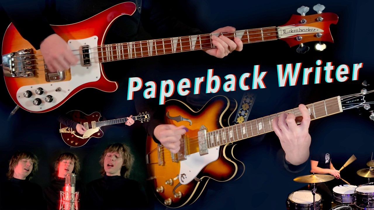Paperback Writer | Studio Reproduction | Guitars, Bass, Drums & Vocals