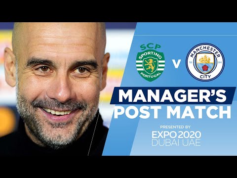 PEP POST MATCH REACTION | SPORTING 0-5 MAN CITY