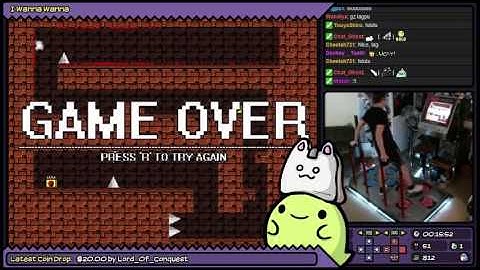 GameStomp || I Wanna Wanna (IWBTG Fangame) w/ DDR Dance Pads