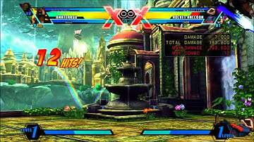 UMvC3: Amaterasu Air-Throw Corner Combos