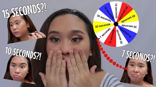 TIME PRESSURE CHALLENGE || MAKEUP ROULETTE || SHEERAH ANZANO || VLOG #6