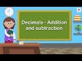 Grade 5 Decimals: Addition & Subtraction 📚