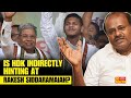 Kumaraswamy rakes up siddaramiahs son rakeshs death reminds him of pm modis help sosouth