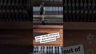 Trying To Voice Hammers When You Cant Even Tune A Unison...