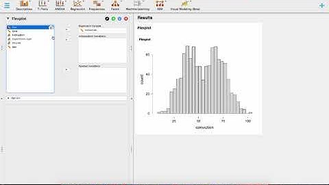 Visualizing Univariate Distributions in JASP: Flexplot Visual Modeling Module
