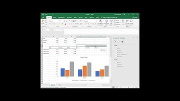 Making bar charts with multiple groups using Microsoft Excel