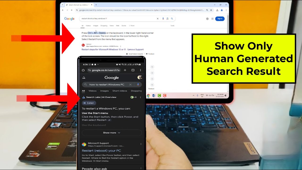 How to Remove AI from Your Google Search Results on Any Device - YouTube