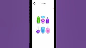 Hoop Stack Level 334 WalkThrough Solution Gameplay