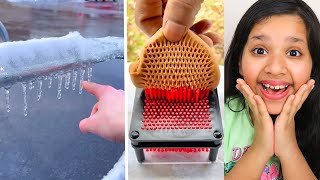 أكثر فيديوهات غريبة مريحة لأعصاب شاهدوها قبل النوم 😍 oddly satisfying videos to watch before sleep !