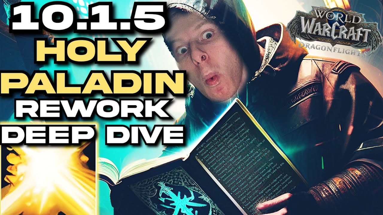 10.1.5 PALADIN REWORK! PATCH NOTES EXPLAINED BY 43 TIME RANK 1 HPAL ...