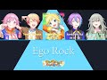 [GAME SIZE] Wonderlands×Showtime - Ego Rock (エゴロック) | Color Coded Lyrics | プロセカ