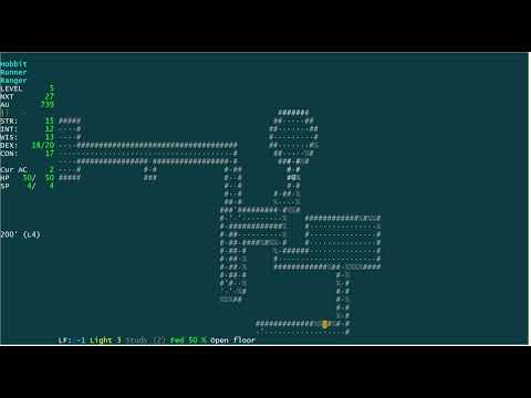 Angband Hobbit Ranger Tutorial