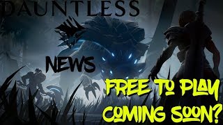 Dauntless Open Beta Release and Wipe News
