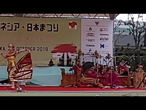 バリ舞踊 マルガパティ インドネシア・日本まつり 2019 - YouTube