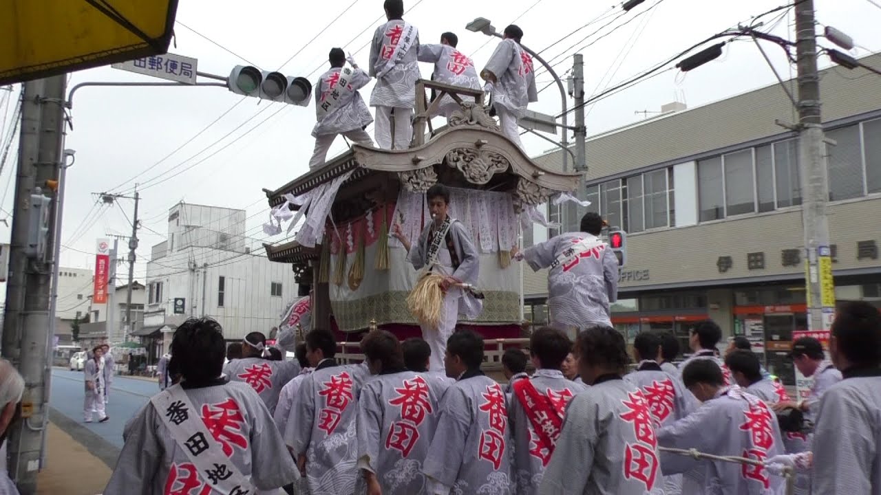 川渡り神幸祭　2015年　番田地区豊前囃子　福岡県田川市