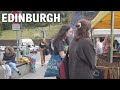 Walking From Grassmarket Square to The Meadows in Edinburgh Scotland