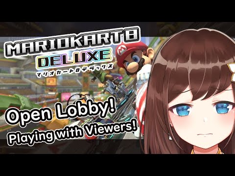 (Mario Kart 8 Deluxe) Open Lobby for Viewers!【NIJISANJI ID | Hana Macchia】