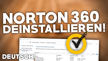 Wie lösche ich Norton 360?