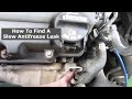 How to find a Slow Antifreeze Leak