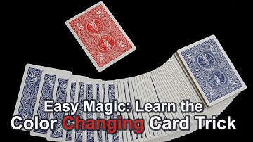Learn the Color Changing Card Trick