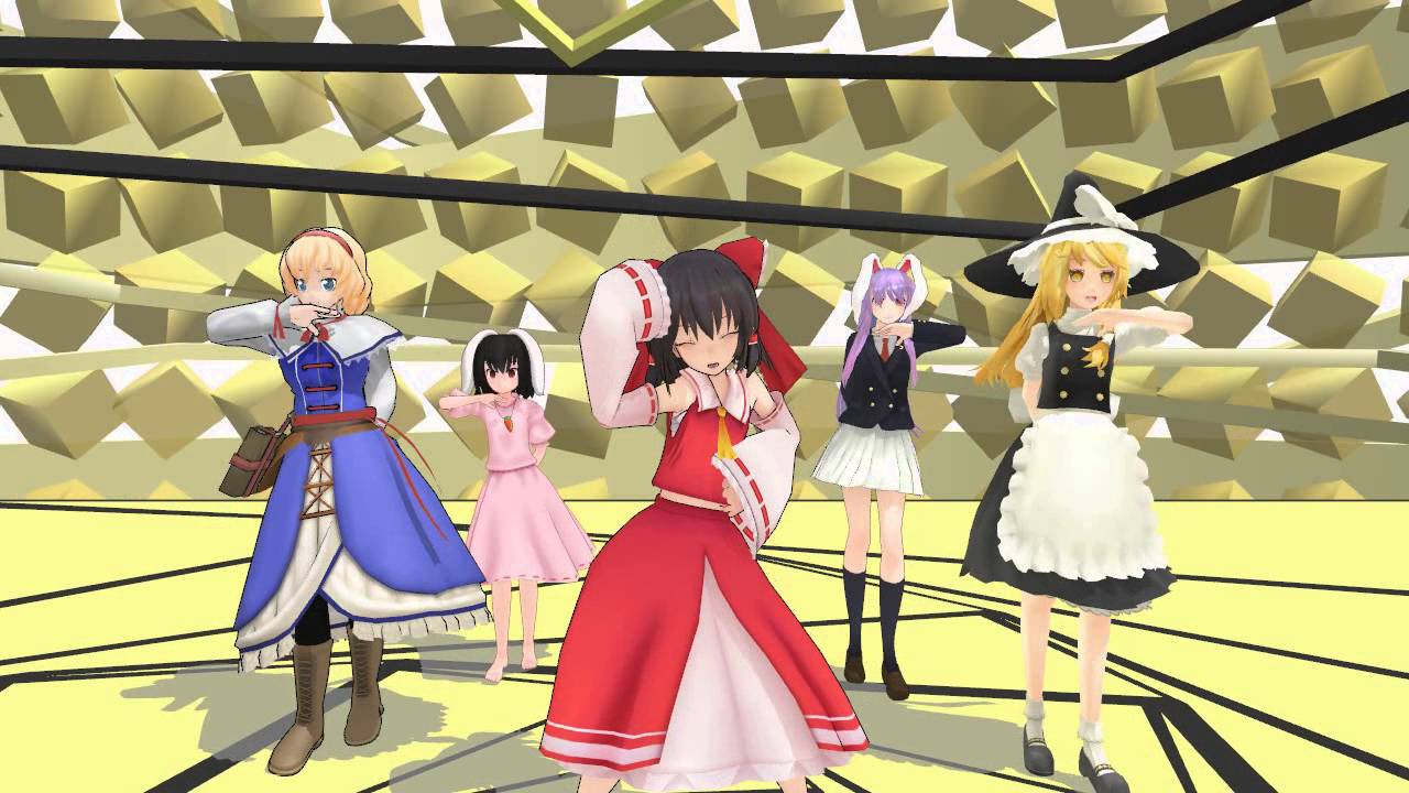 リリリリ★バーニングナイト　MMD　4個目