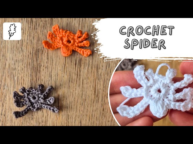 Crochet Spider Tutorial 🕷️ | Beginner-Friendly Halloween DIY