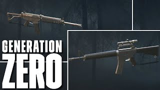Generation Zero - N16 VS AG5 [Weapon Comparison]