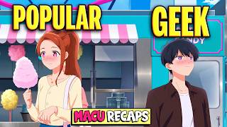 💜Popular Girl Accidentally Falls in love with a Geek🔥SEASON OF BLOSSOM ANIME RECAP