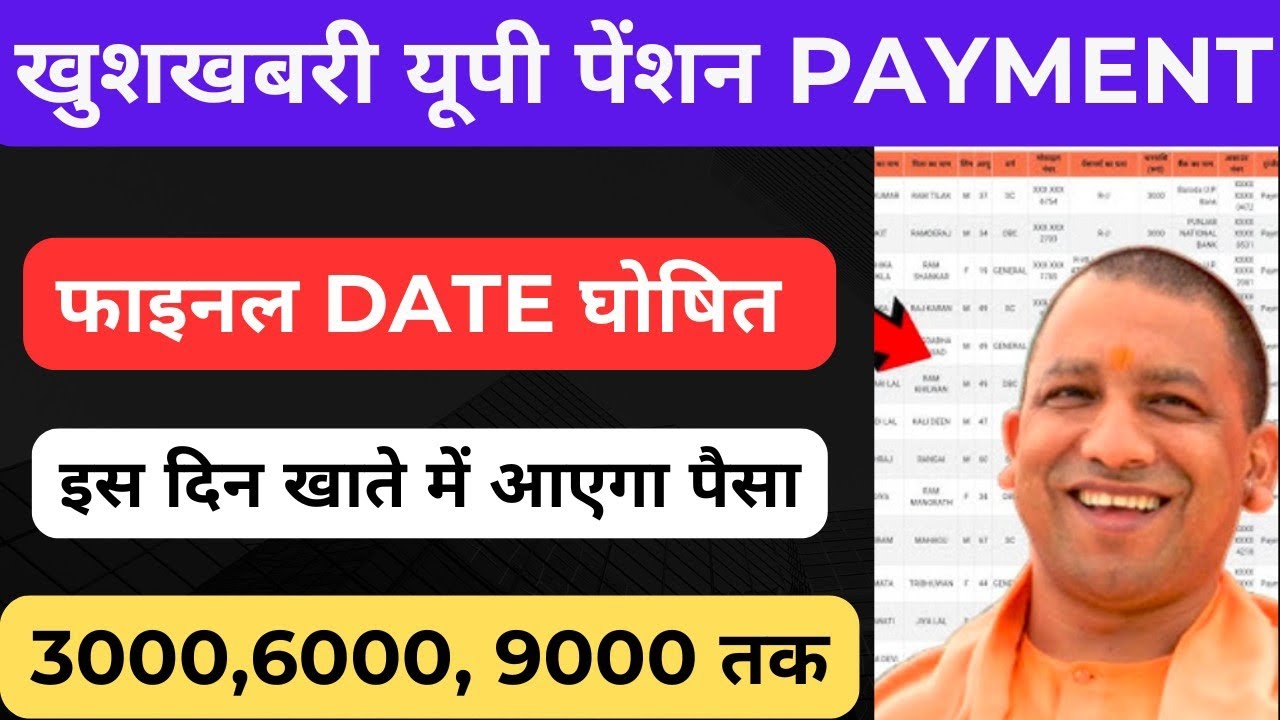 Up pension payment news 2026।। Up old widow viklang pension latest news।। Up mp rj uk pension news।