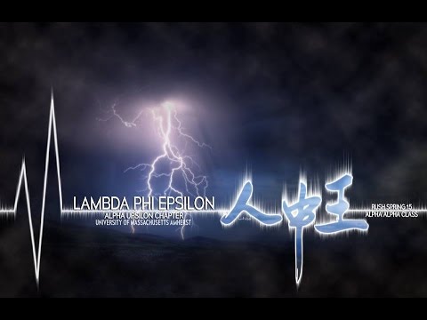 Rush UMass Lambda Phi Epsilon Spring 2015 | Alpha Alpha Class