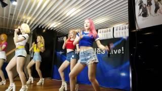 [4K] 20170720 #강남역허브플라자쉼터 #아모르비쥬얼쇼케이스in강남역#아모르 #AMOR #푸시베이비 #PushBaby