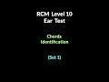 Piano Q&amp;A – RCM Level 10 Ear Test_Chords_Set 1