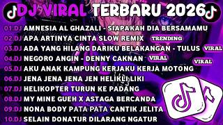 Download lagu DJ TIKTOK TERBARU 2026🎵DJ SIAPAKAH DIA BERSAMAMU🎵DJ APA ARTINYA CINTA SLOW REMIX FULL ALBUM 