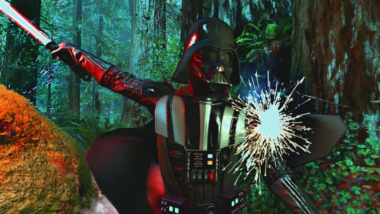 Star Wars Battlefront: Hero Hunt Is Vader's Game! (Funny Moments w/Friends) - YouTube