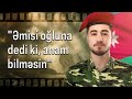 Şəhid Aqşin Novruzovun anası: "Əmisi oğluna dedi ki, anam bilməsin"