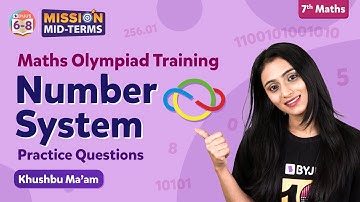 MENTI QUIZ - Number System Class 7 Maths | Practice Maths Olympiad Questions with Khushbu Ma