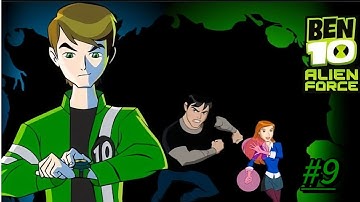 Running on autopilot ( 1/2) | Ben 10 alien force gameplay | Part ➤  9 |
