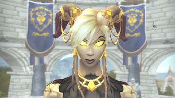 New FEMALE Lightforged Draenei Customization | Patch 9.1.5 PTR