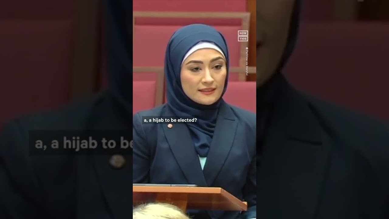 Fatima Payman Becomes First Elected Rep. to Wear Hijab in Australian Parliament
