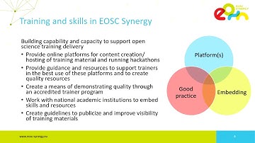 #OER20: Sustainable infrastructure for learning in the EU Open Science Cloud [O-141]